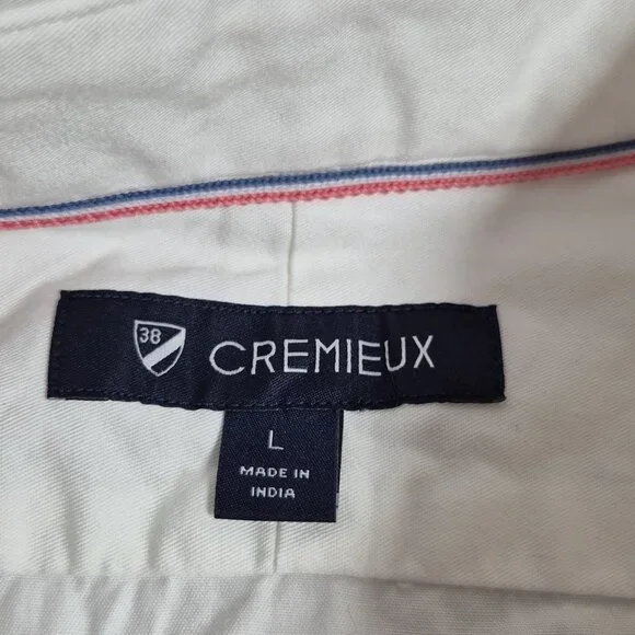 Daniel Cremieux Men's Shirt Size L White Stars United Collection Button Up (57) - Picture 5 of 11